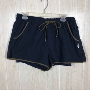 Free People Navy Athletic Shorts